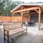 Outside area at our Georgia addiction treatment center