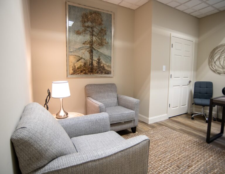 Therapist office at our Georgia addiction treatment center