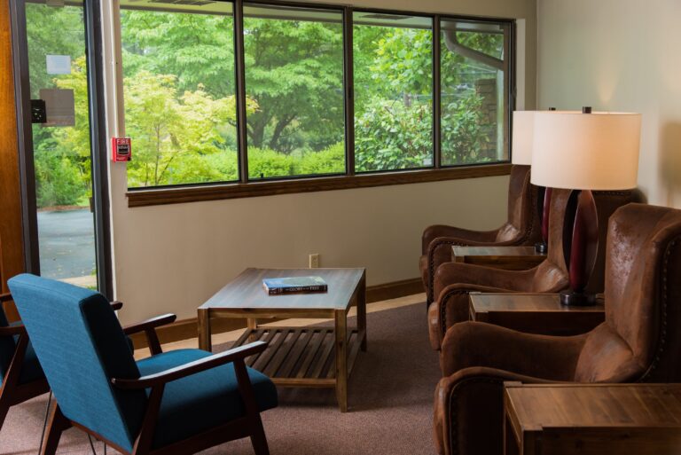 One of our comfy common areas Serenity Grove has at our Athens, Georgia addiction treatment center