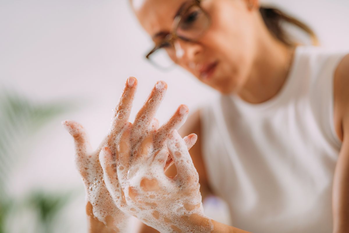 compulsive hand-washing can be a sign of OCD